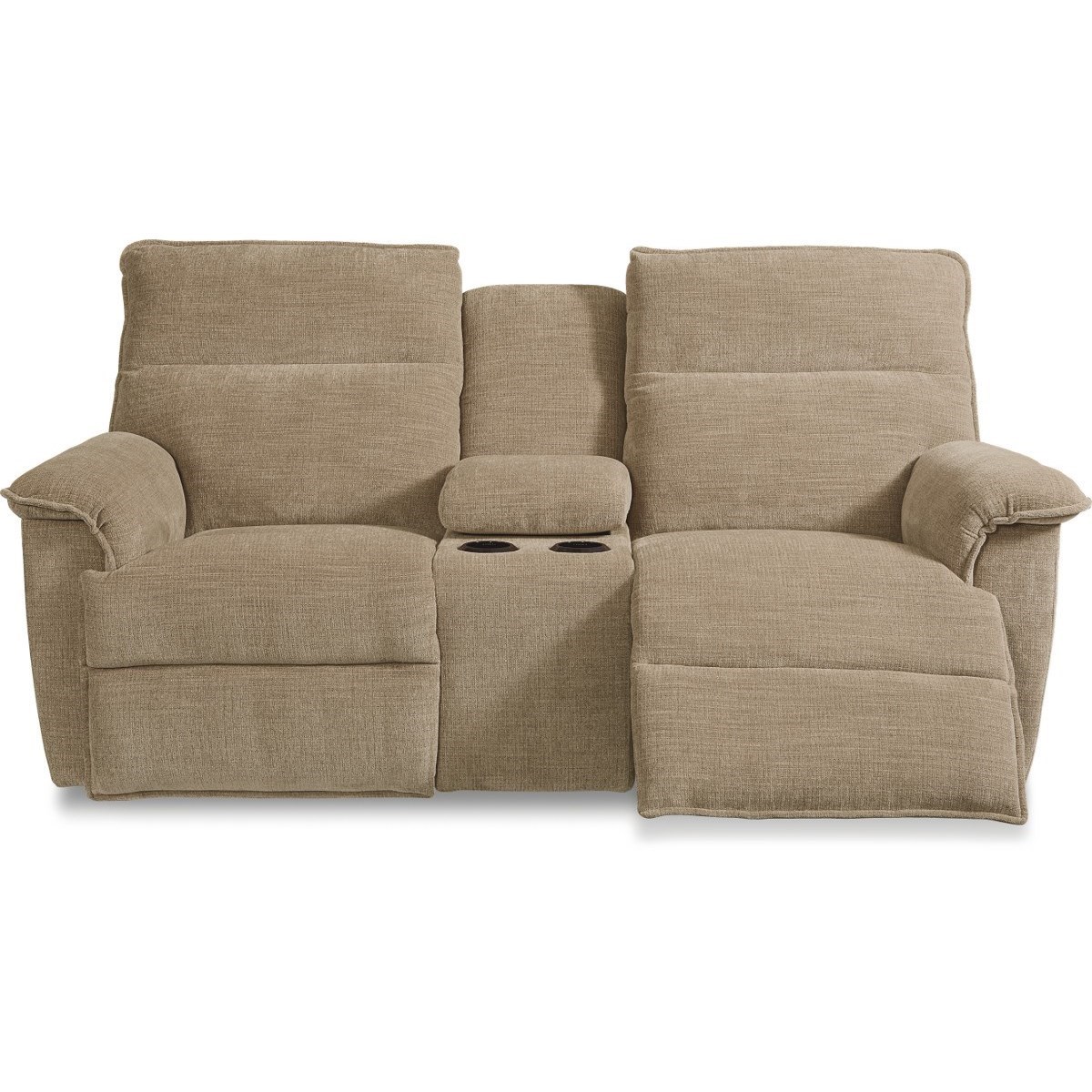 La Z Boy Jay 49P706 Casual Power Reclining Loveseat w Cupholder